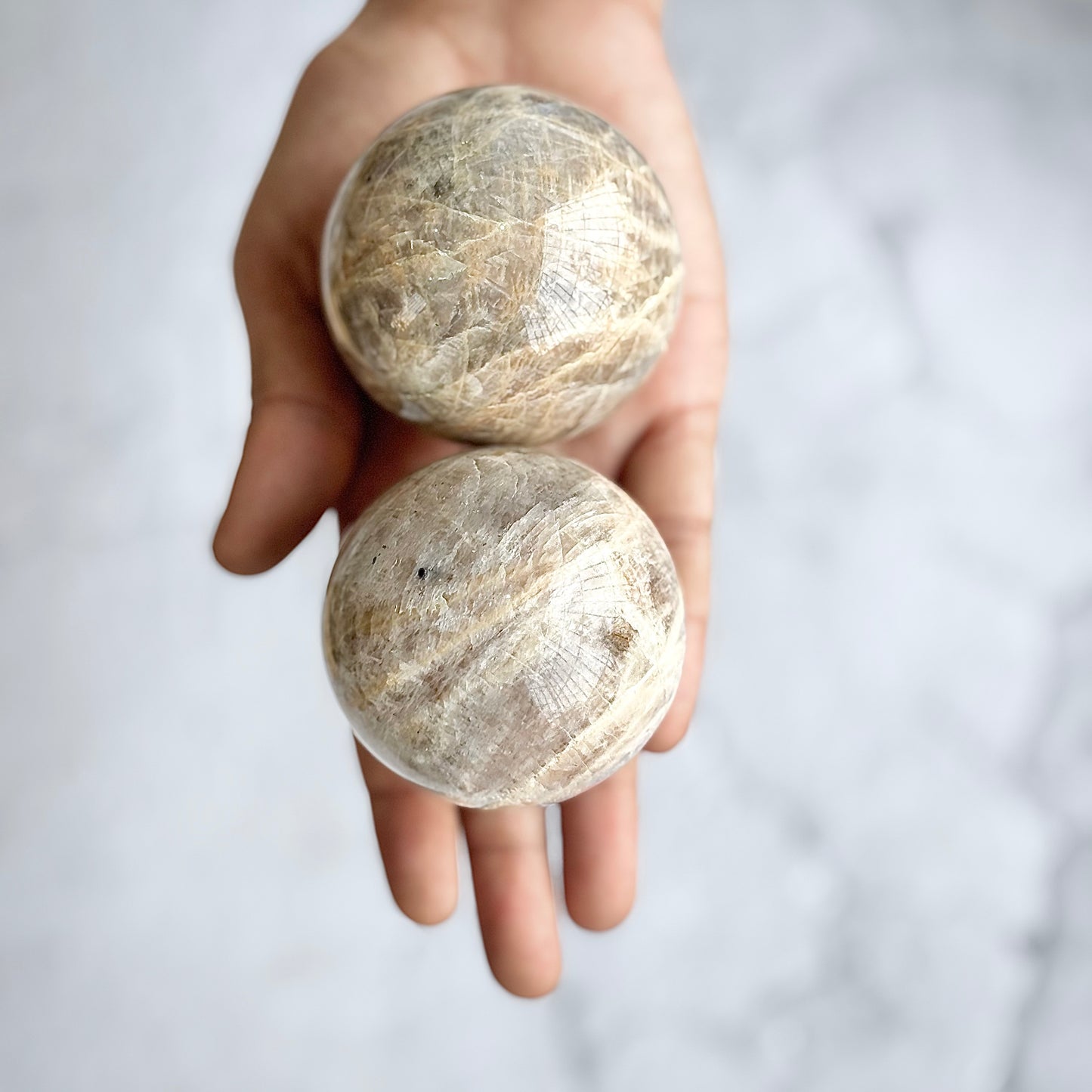 Bellmorite Moonstone Sphere