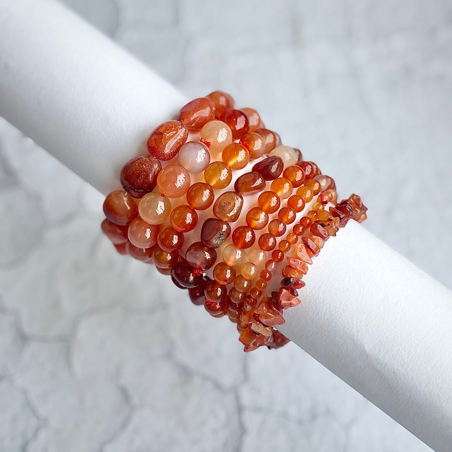 Orange Carnelian Bracelet