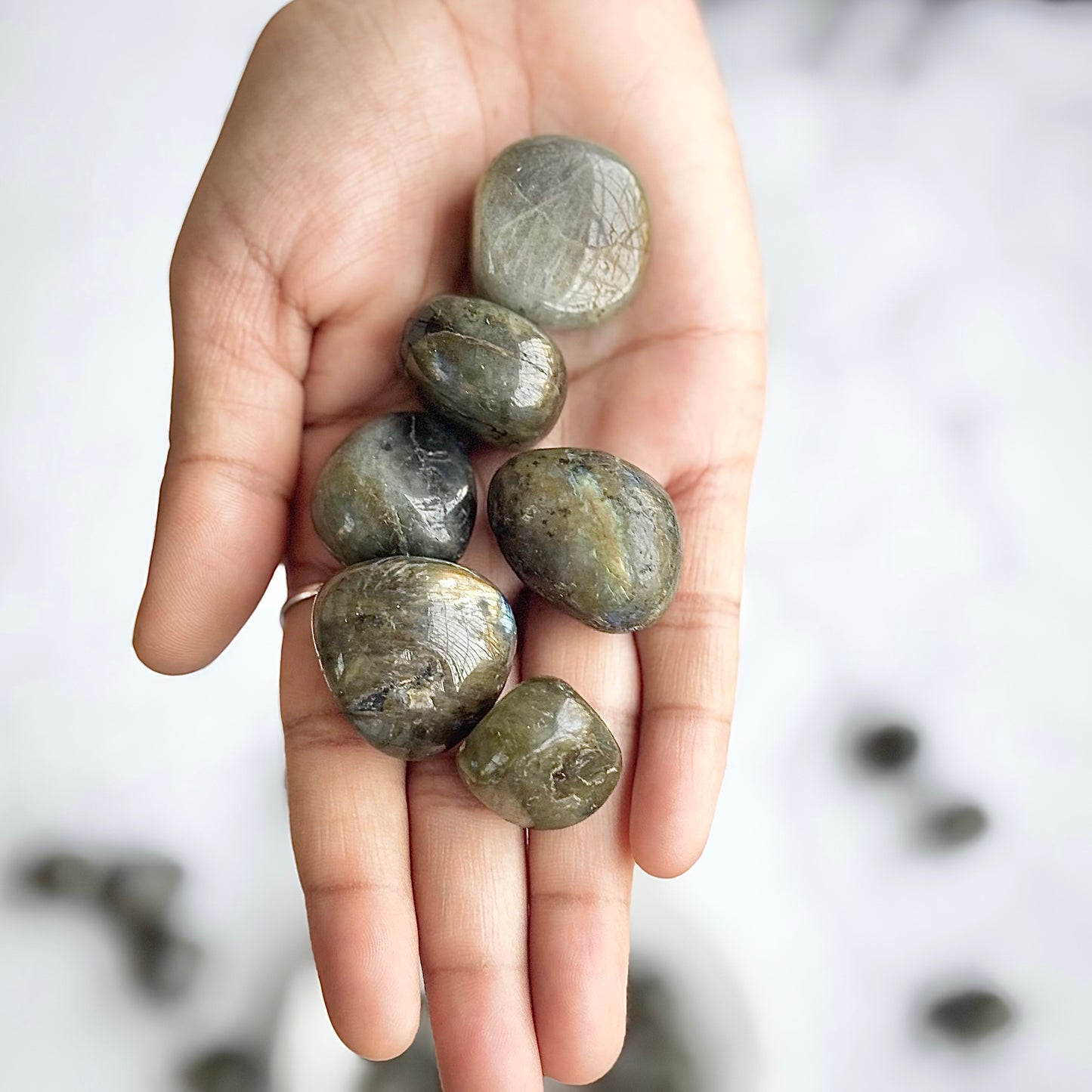 Labradorite Tumble Stone