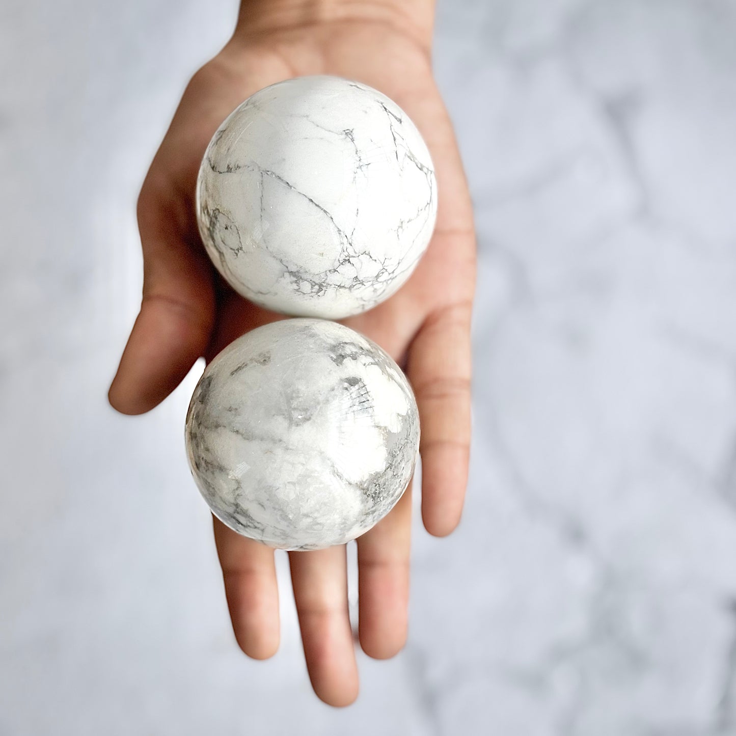 Howlite Sphere