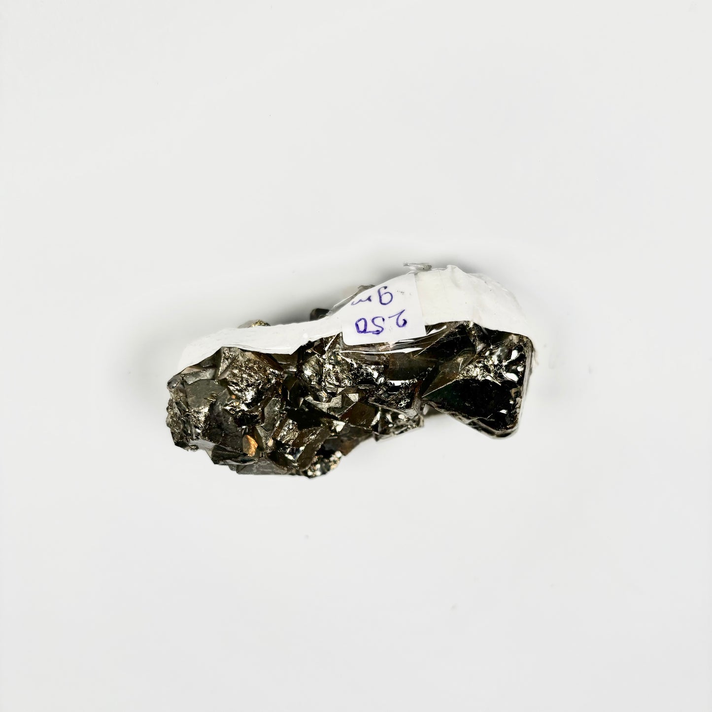 Raw Pyrite Cluster – 250g Metallic Gold Crystal for Luxury Décor