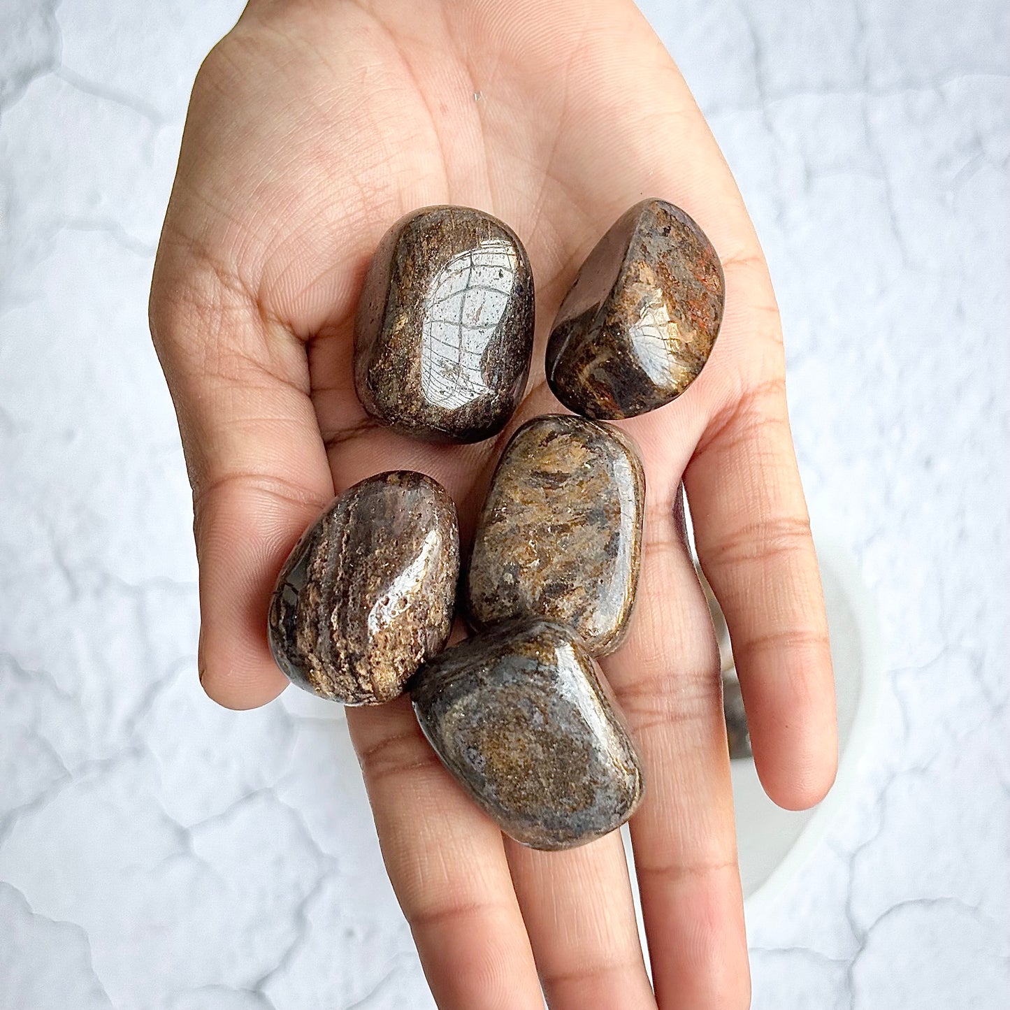 Bronzite Tumble Stone