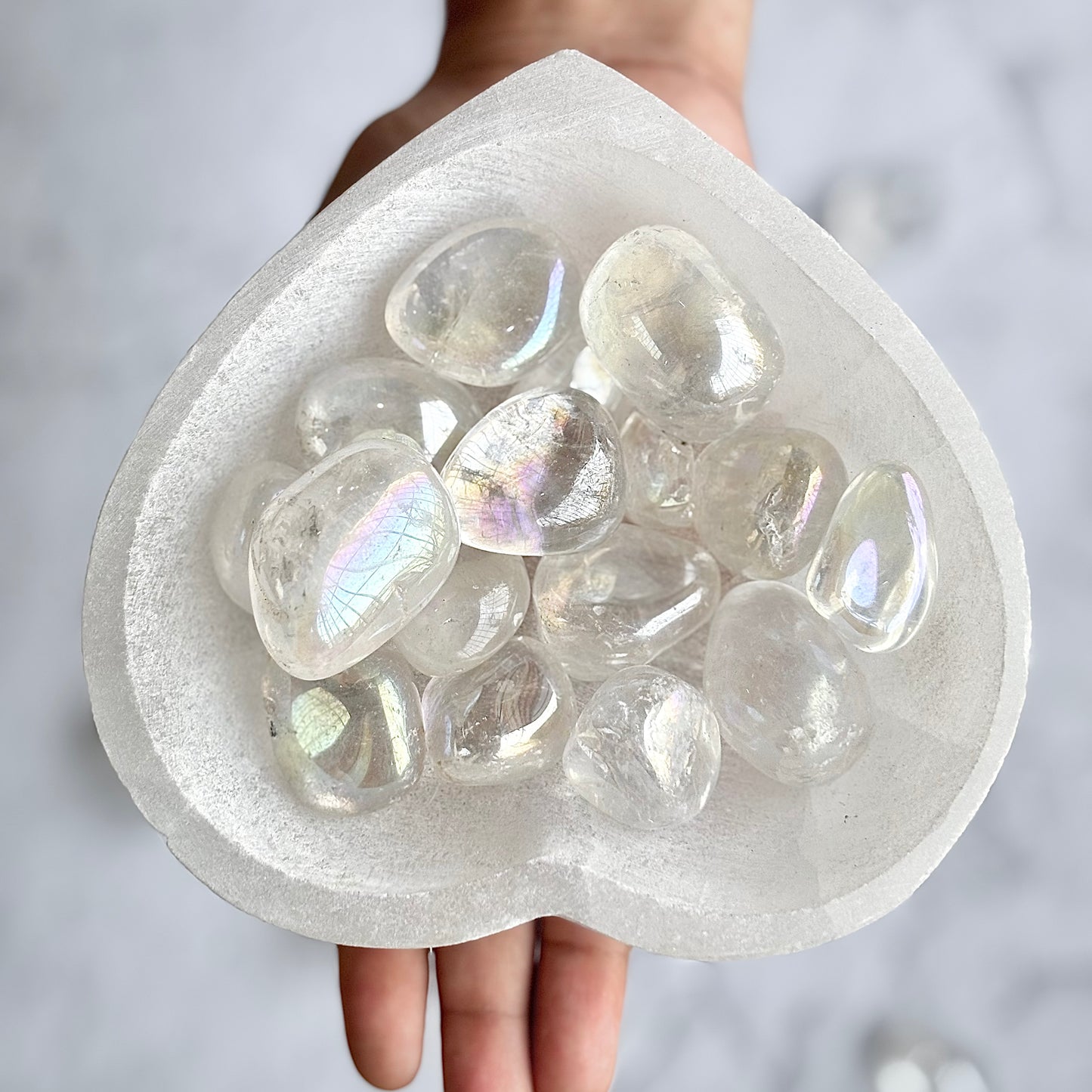 Aura Quartz Tumble Stone