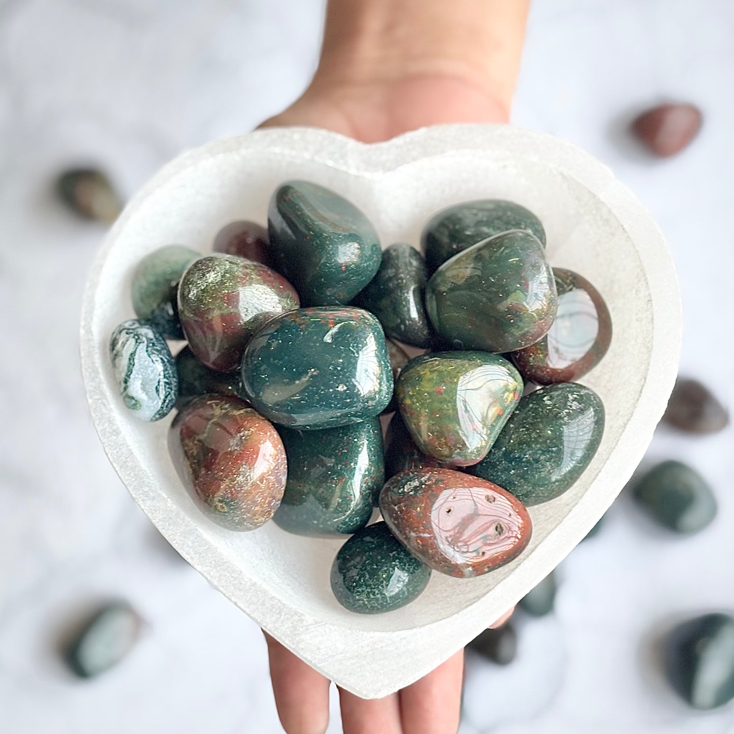 Bloodstone Tumble Stone