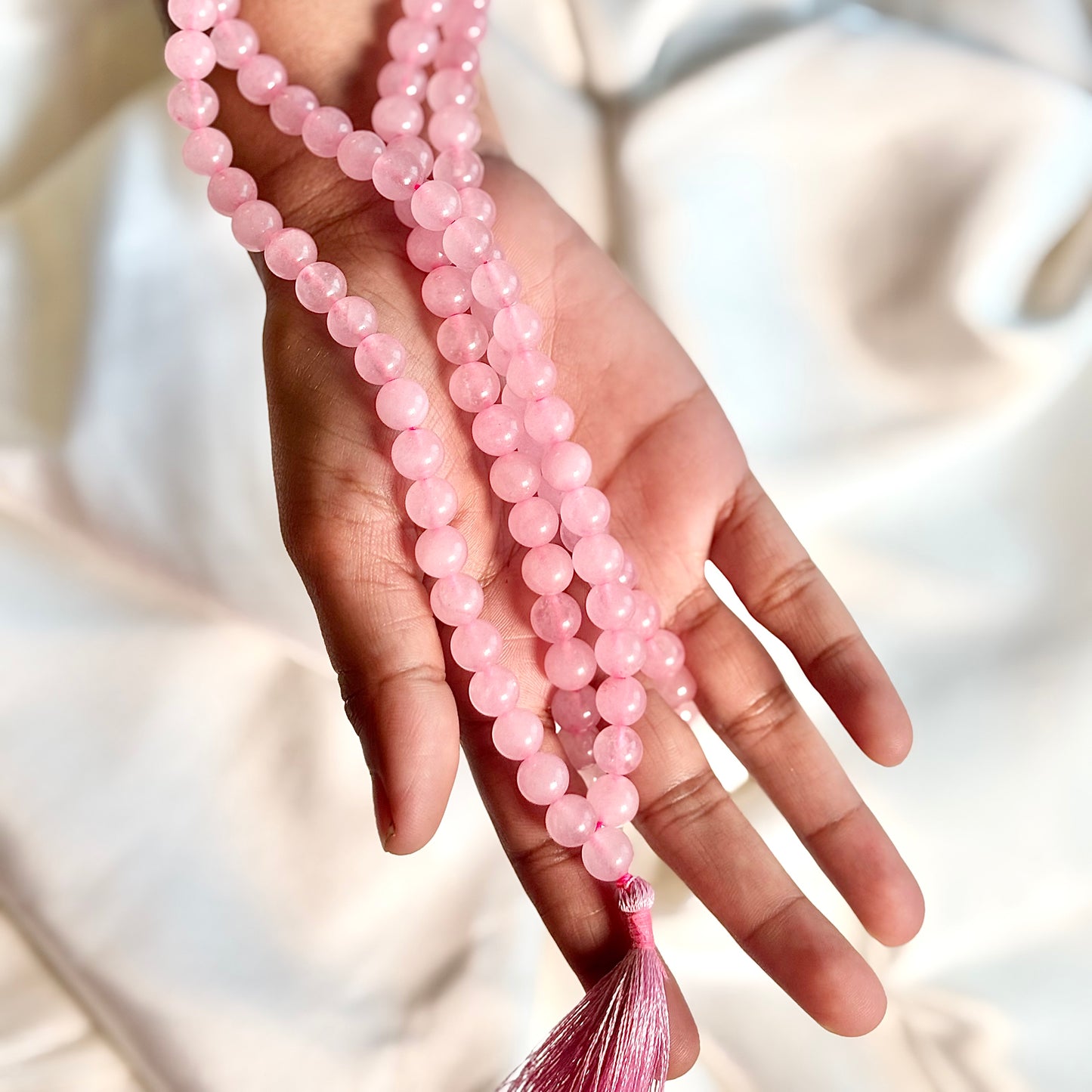 Rose Quartz Jaap Mala