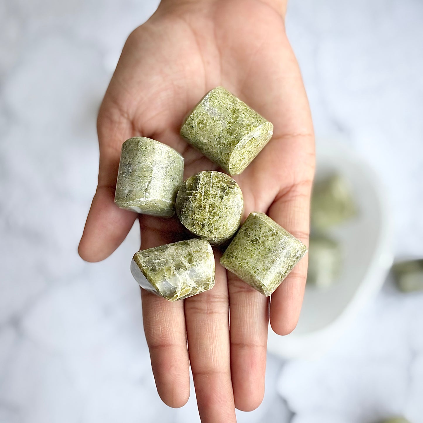 Vesuvianite Tumble Stone