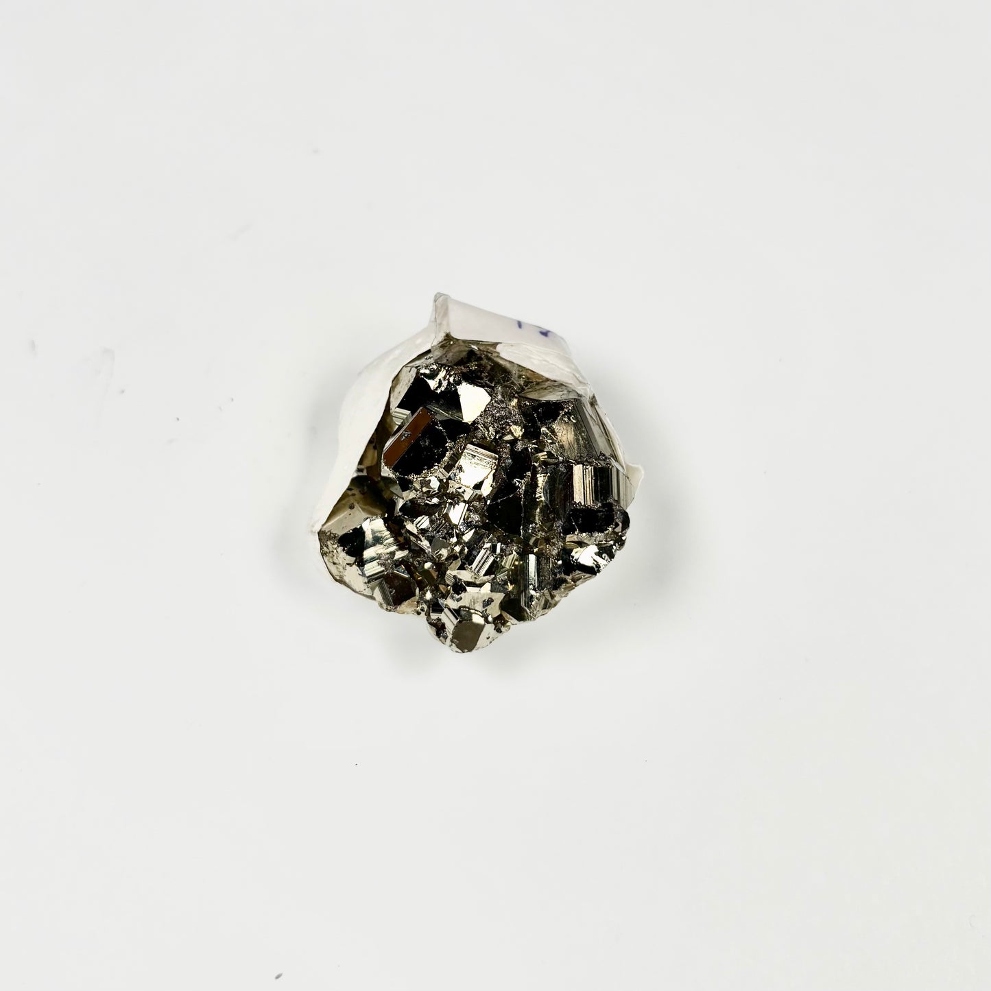 Raw Pyrite Cluster – 61g Metallic Gold Crystal for Luxury Décor