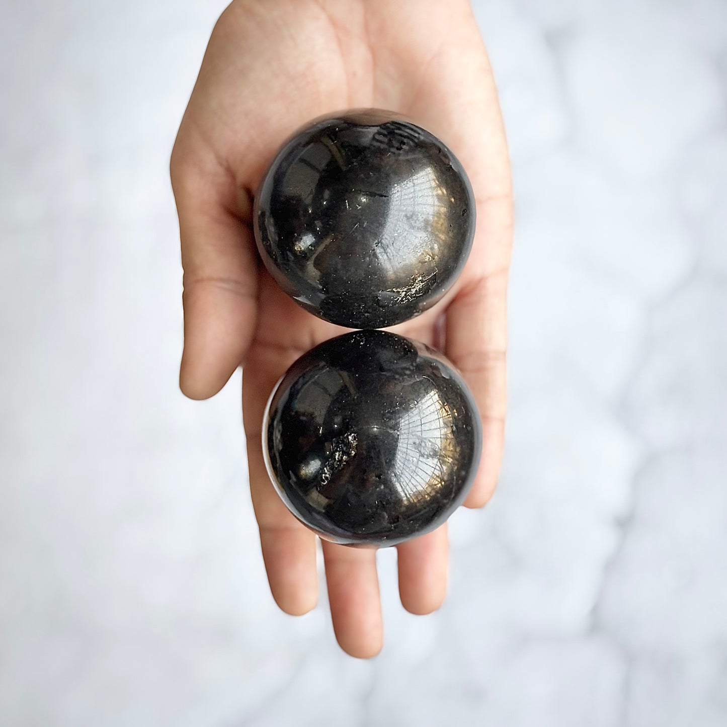 Black Tourmaline Sphere