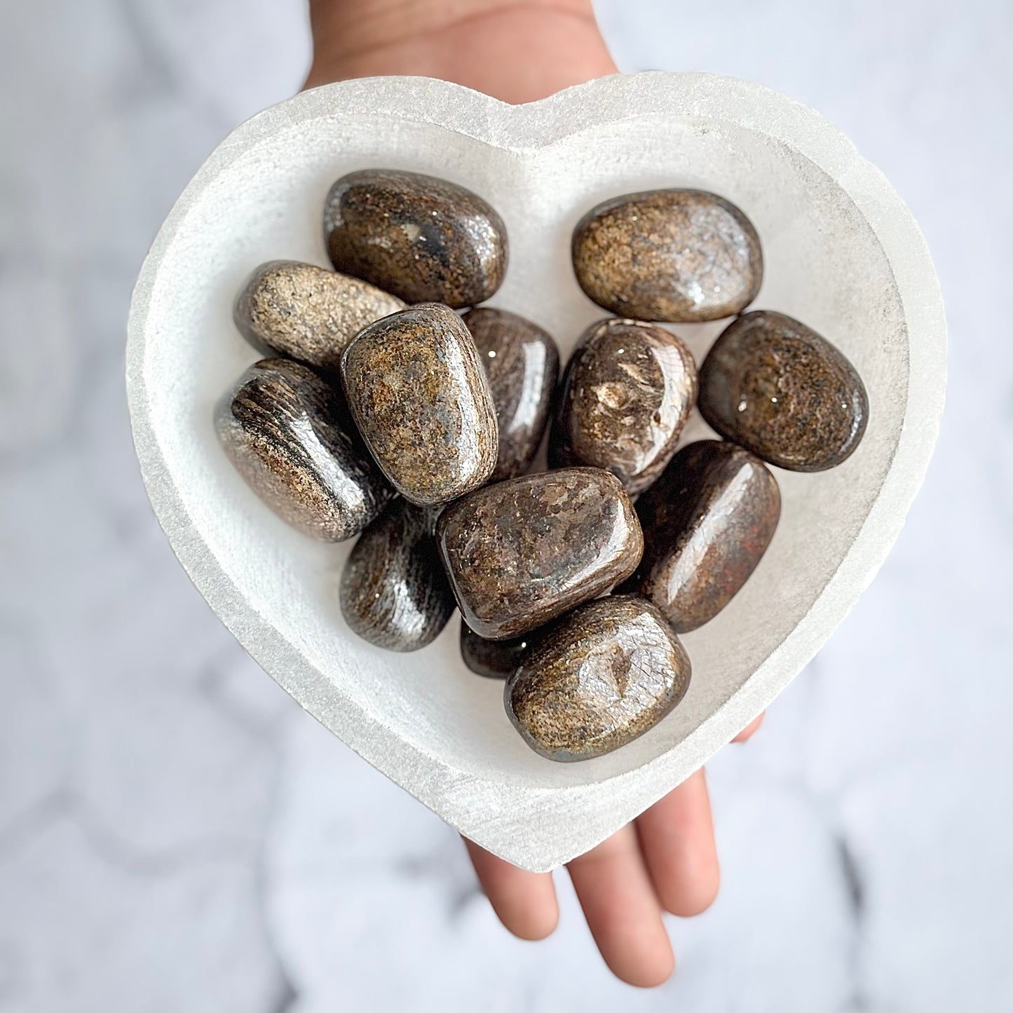 Bronzite Tumble Stone