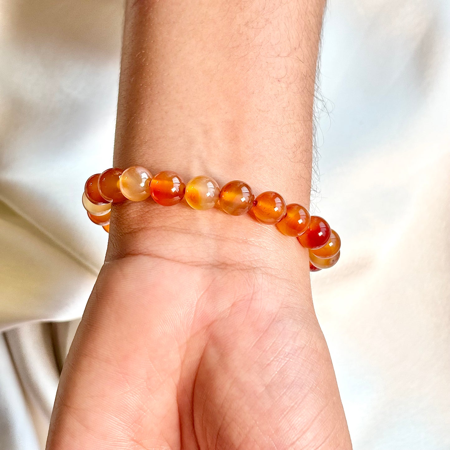 Orange Carnelian Bracelet