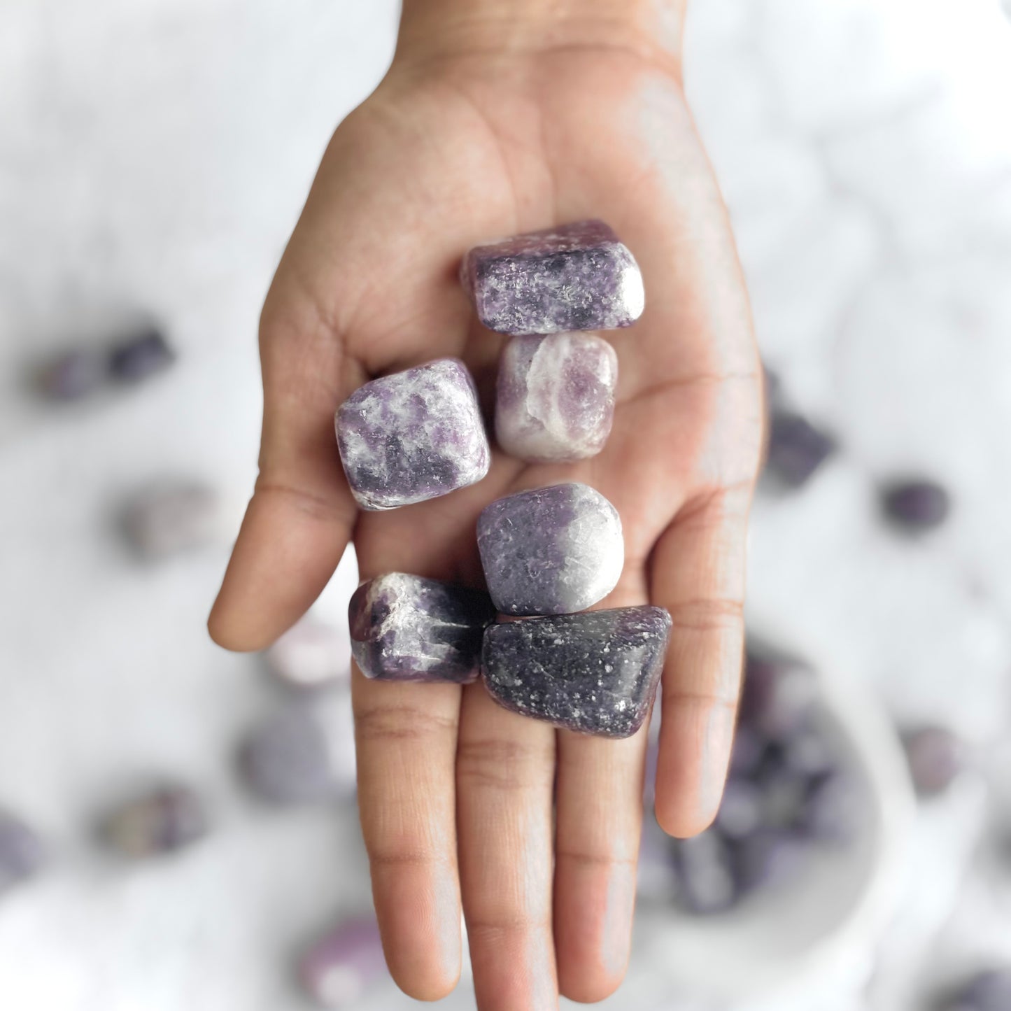 Lepidolite Tumble Stone