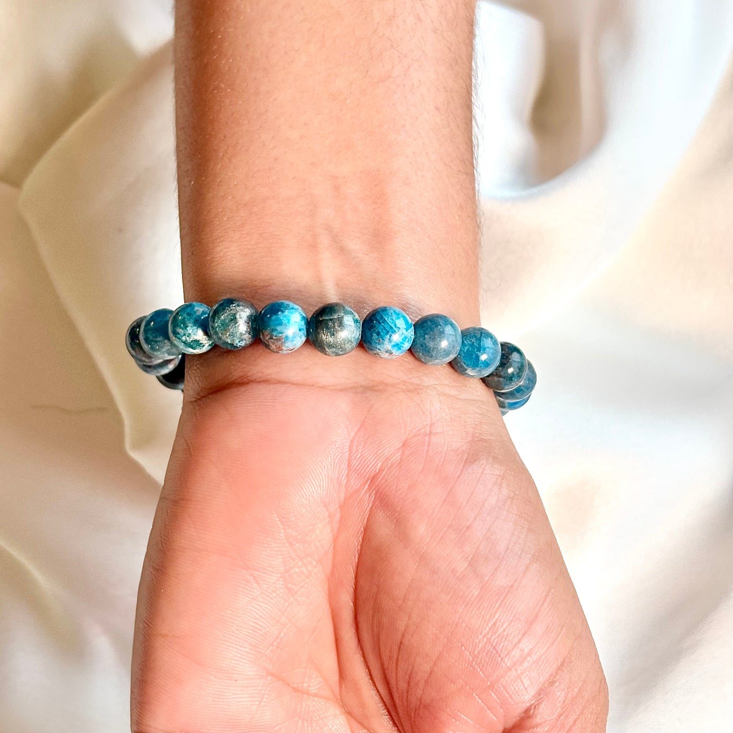 Blue Apatite Bracelet
