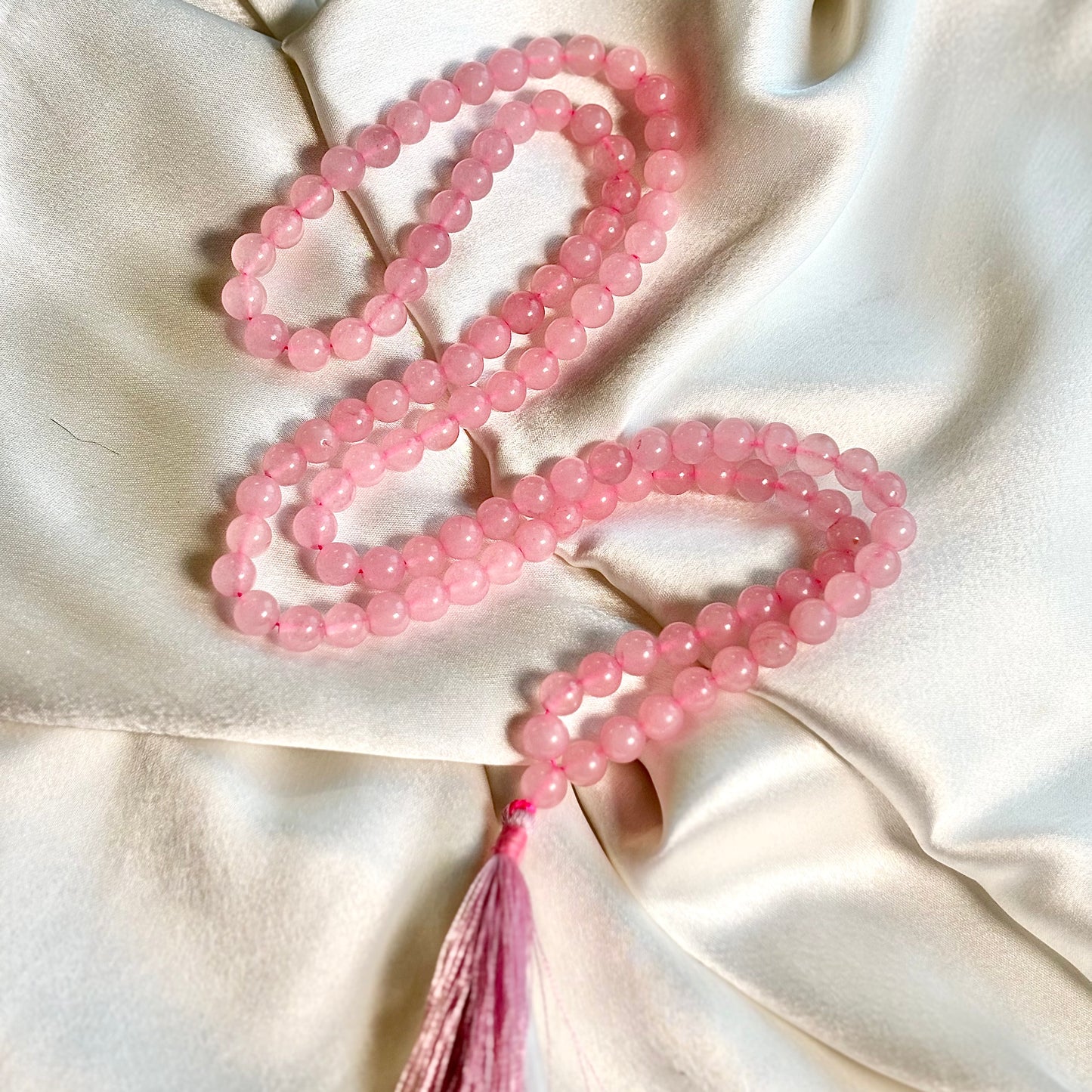 Rose Quartz Jaap Mala