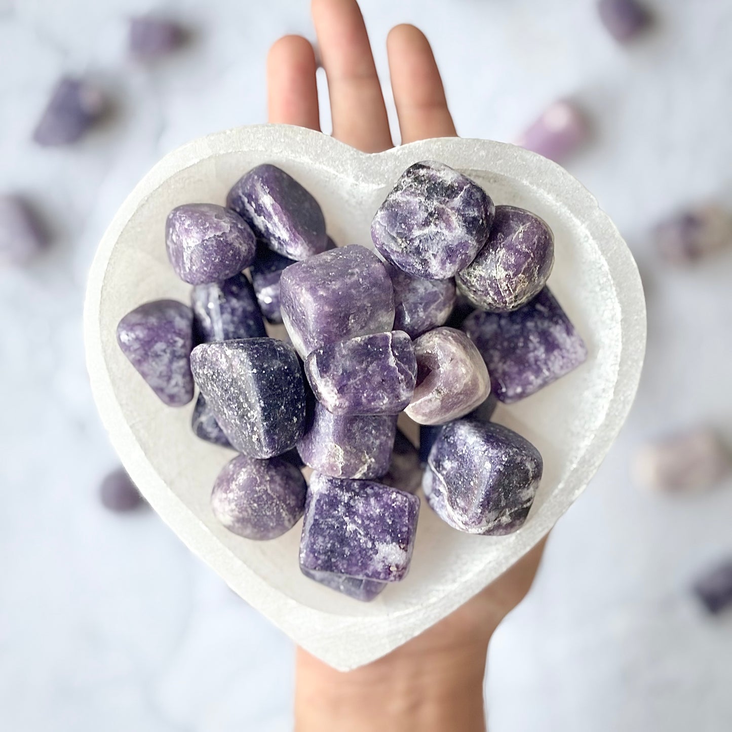 Lepidolite Tumble Stone