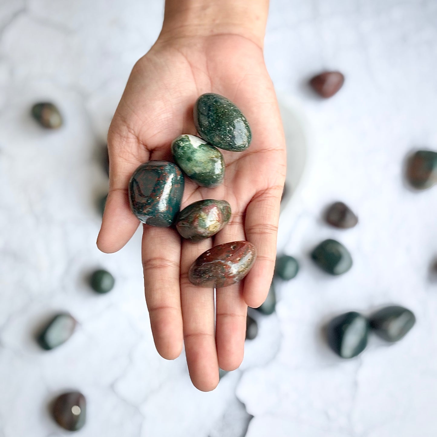 Bloodstone Tumble Stone