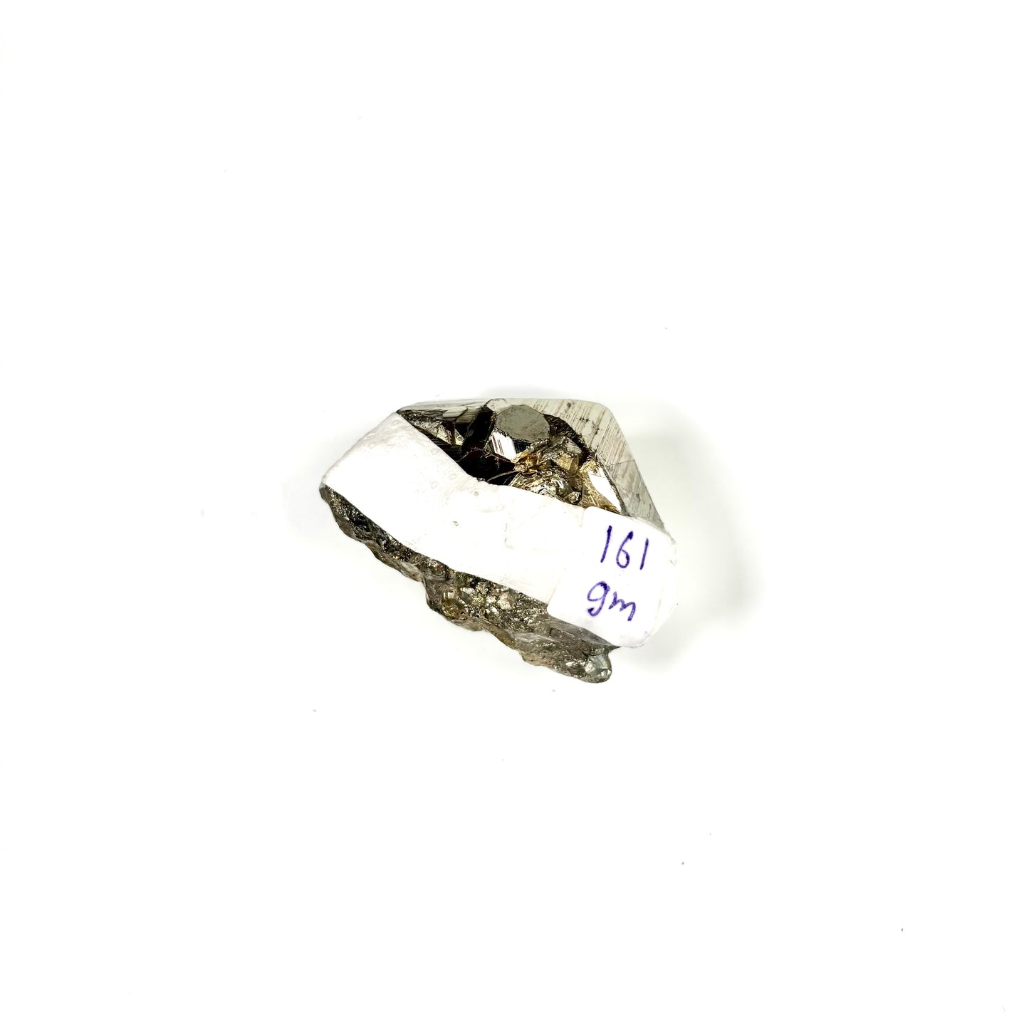 Raw Pyrite Cluster – 161g Metallic Gold Crystal for Luxury Décor