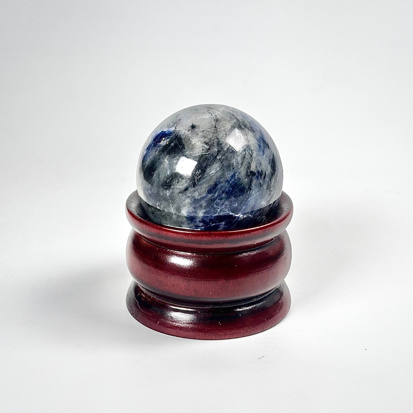 Sodalite Sphere Stone | Natural Polished Crystal