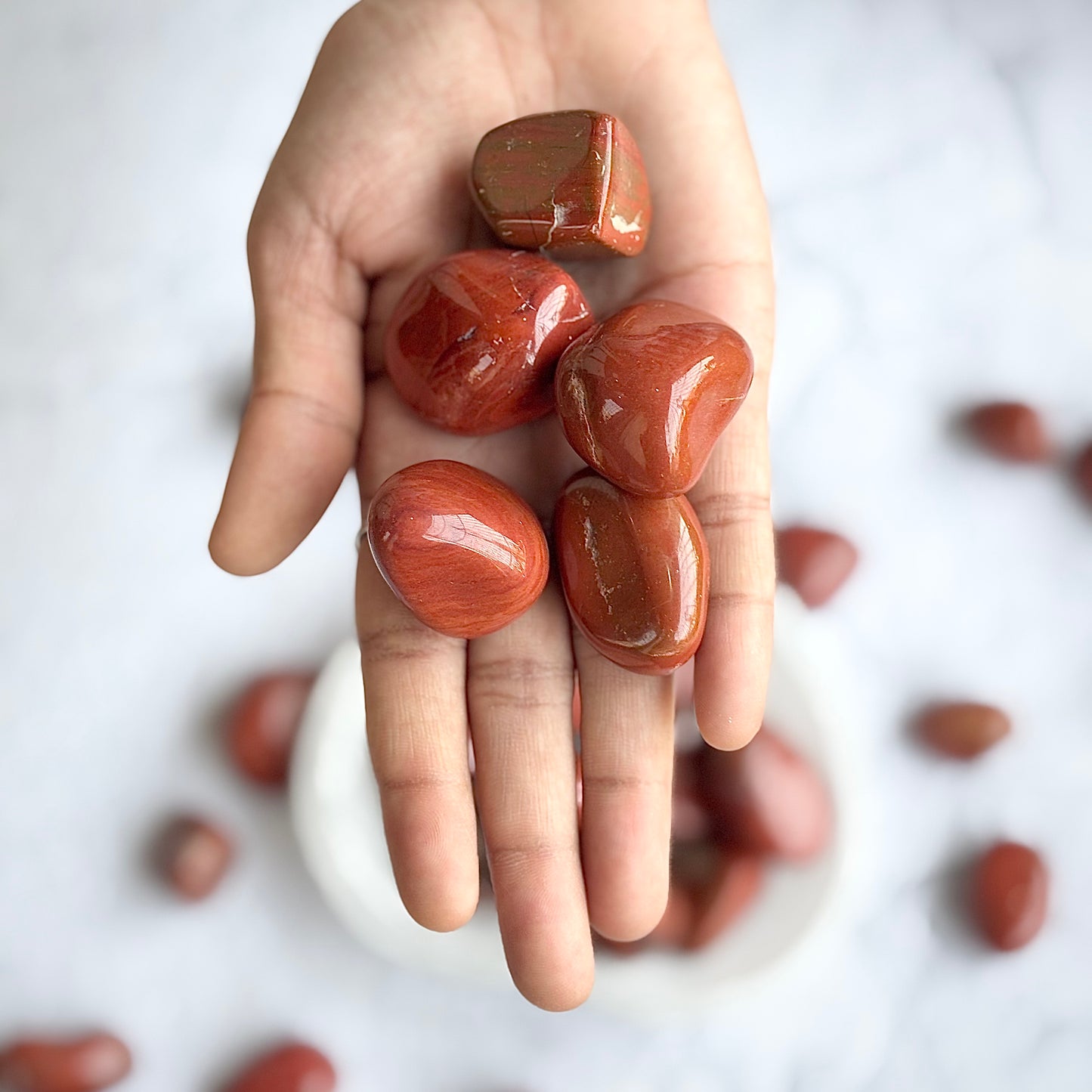 Red Jasper Tumble Stone - Small