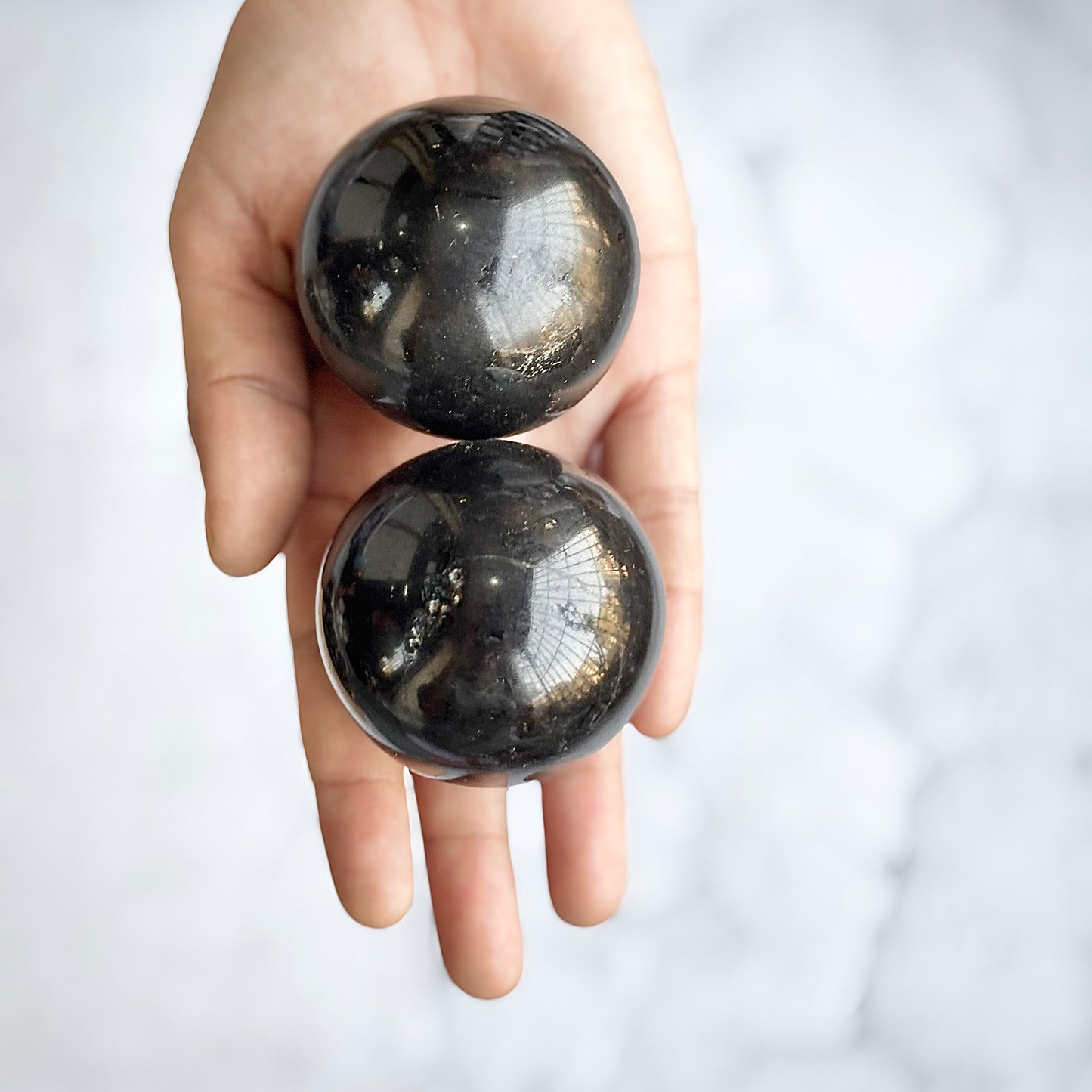 Black Tourmaline Sphere