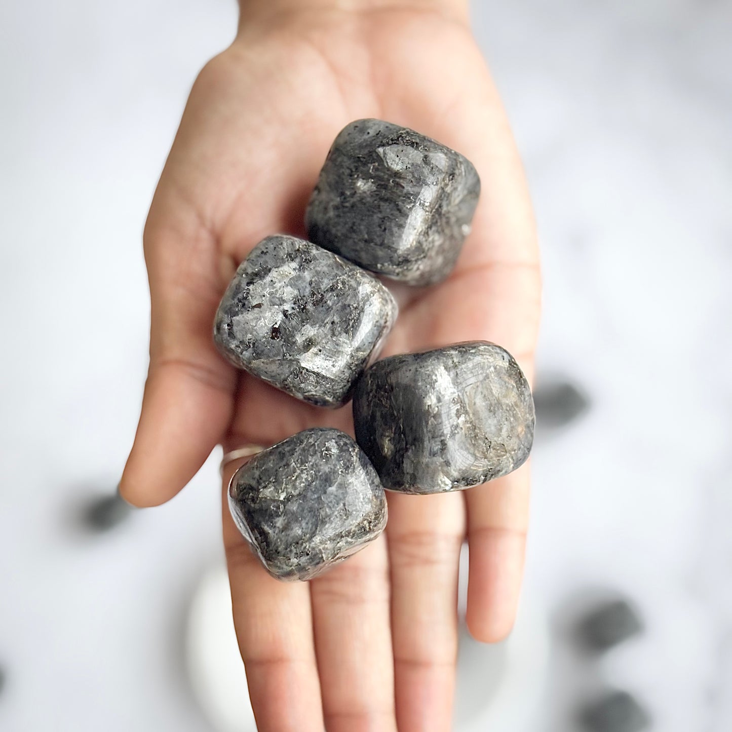 Larvikite Tumble Stone