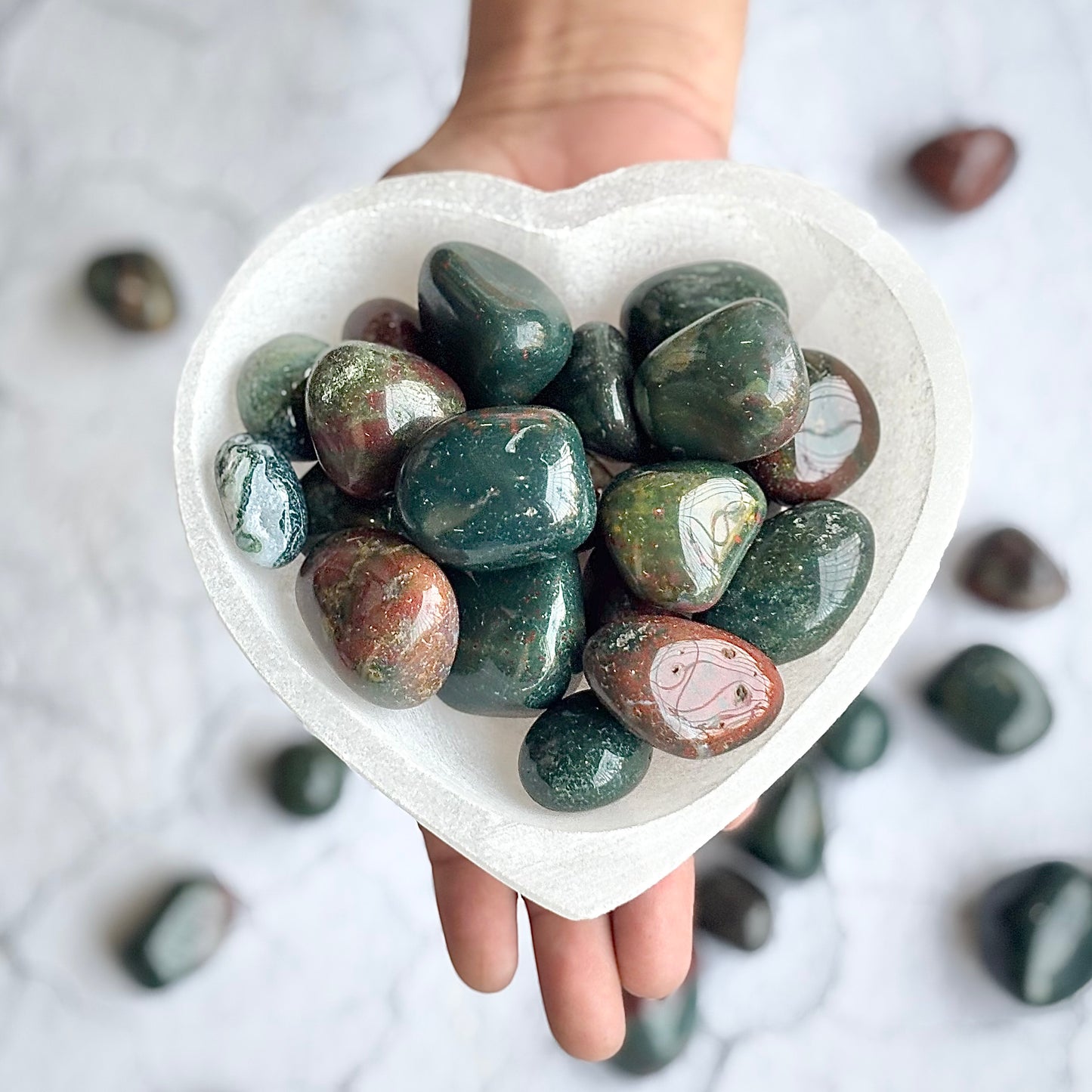 Bloodstone Tumble Stone