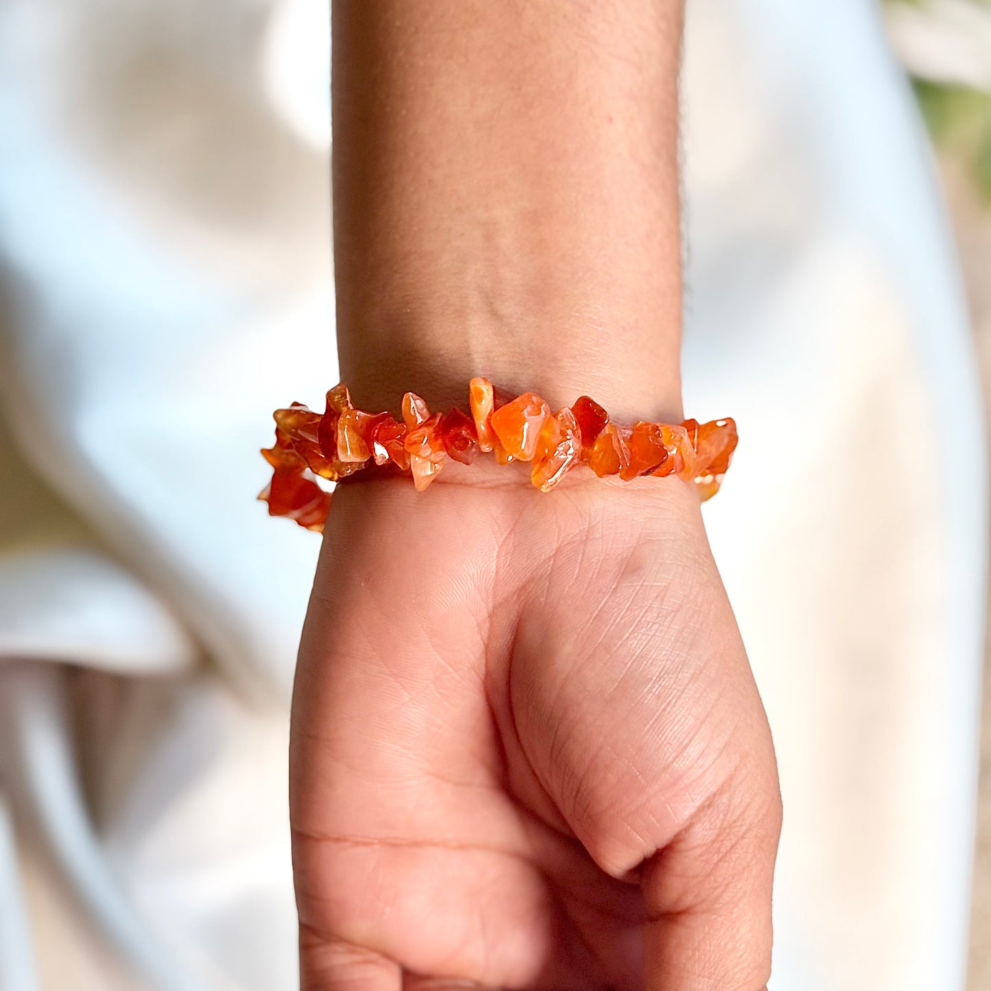 Orange Carnelian Bracelet