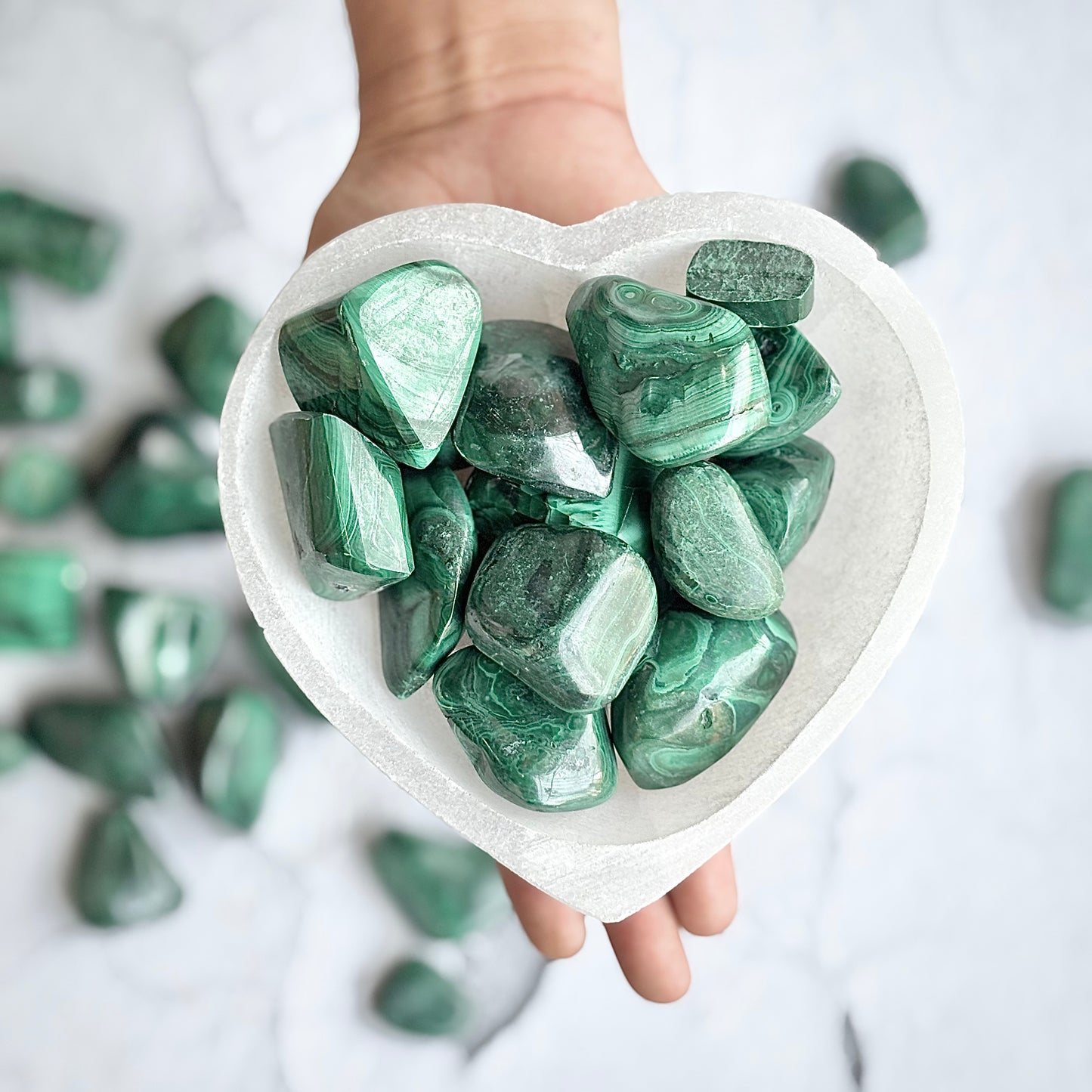 Malachite Tumble Stone