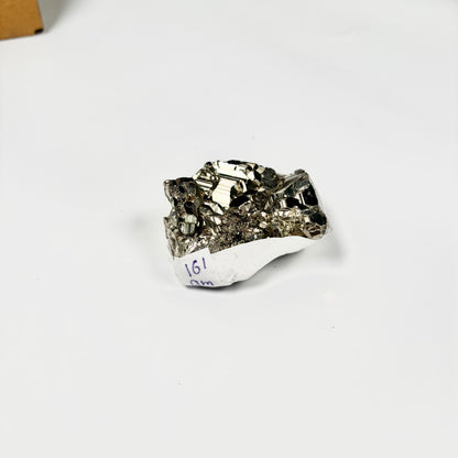 Raw Pyrite Cluster – 161g Metallic Gold Crystal for Luxury Décor
