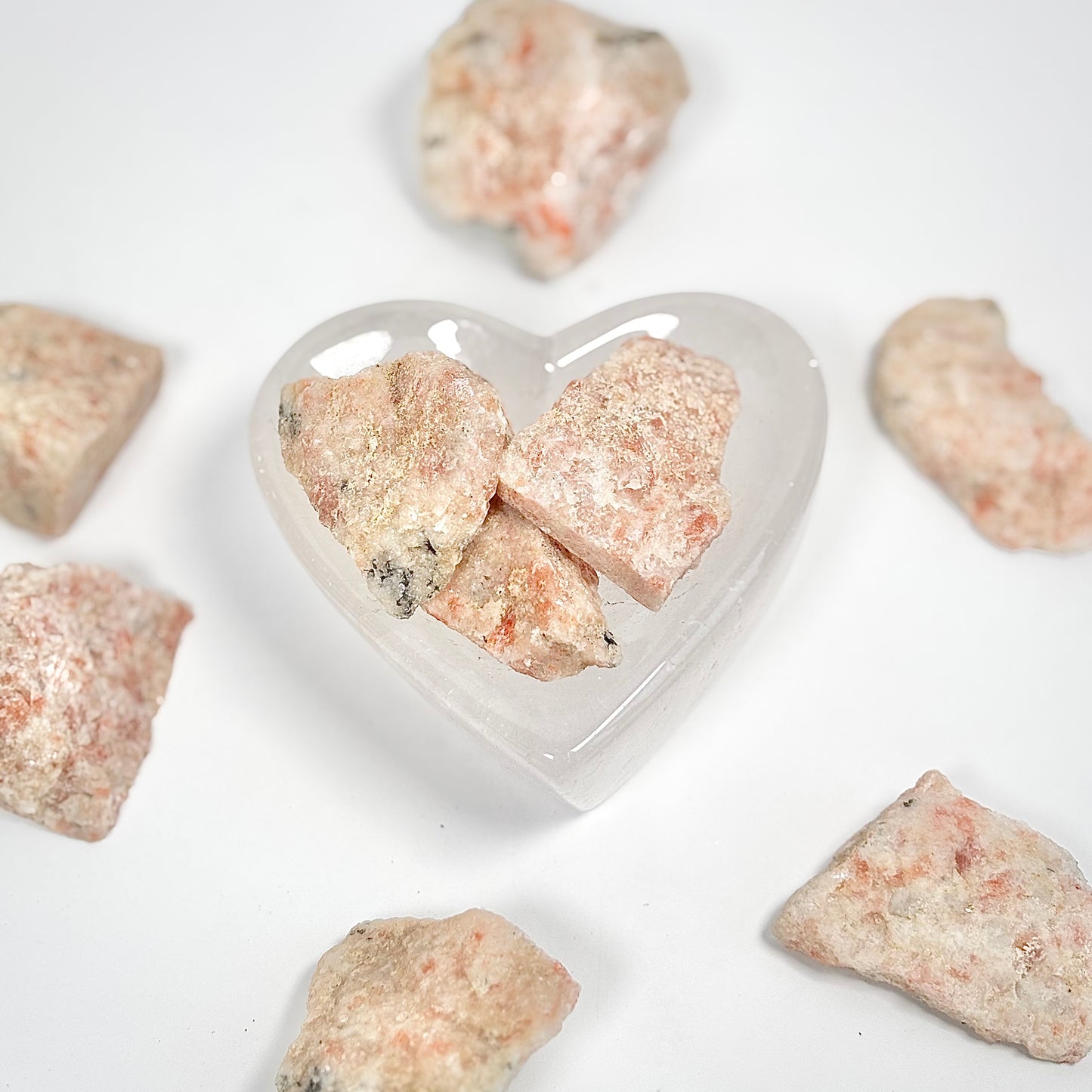 Sunstone Raw Stone | Natural Polished Stone