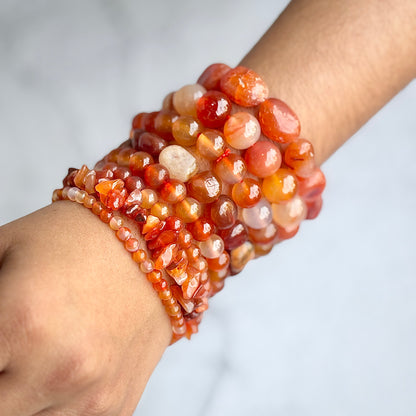 Orange Carnelian Bracelet