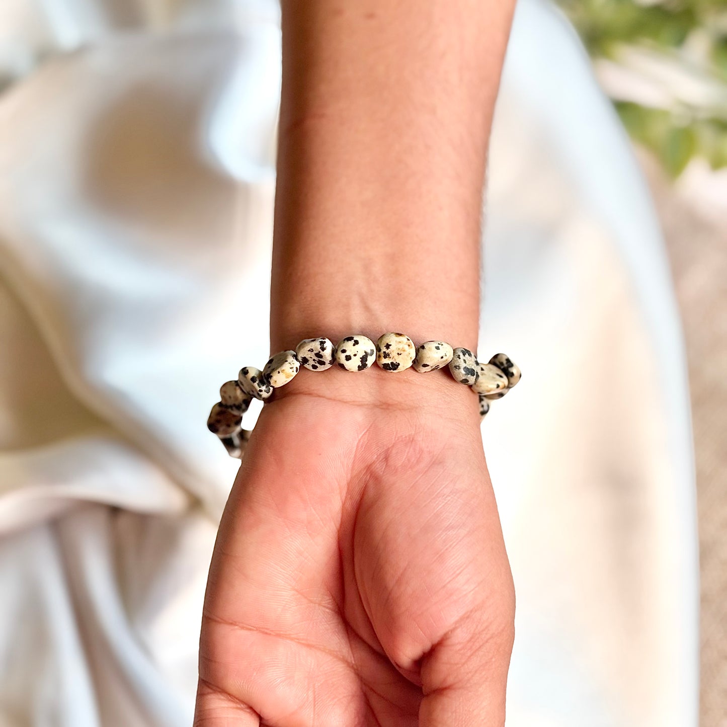 Dalmatian Jasper Bracelet