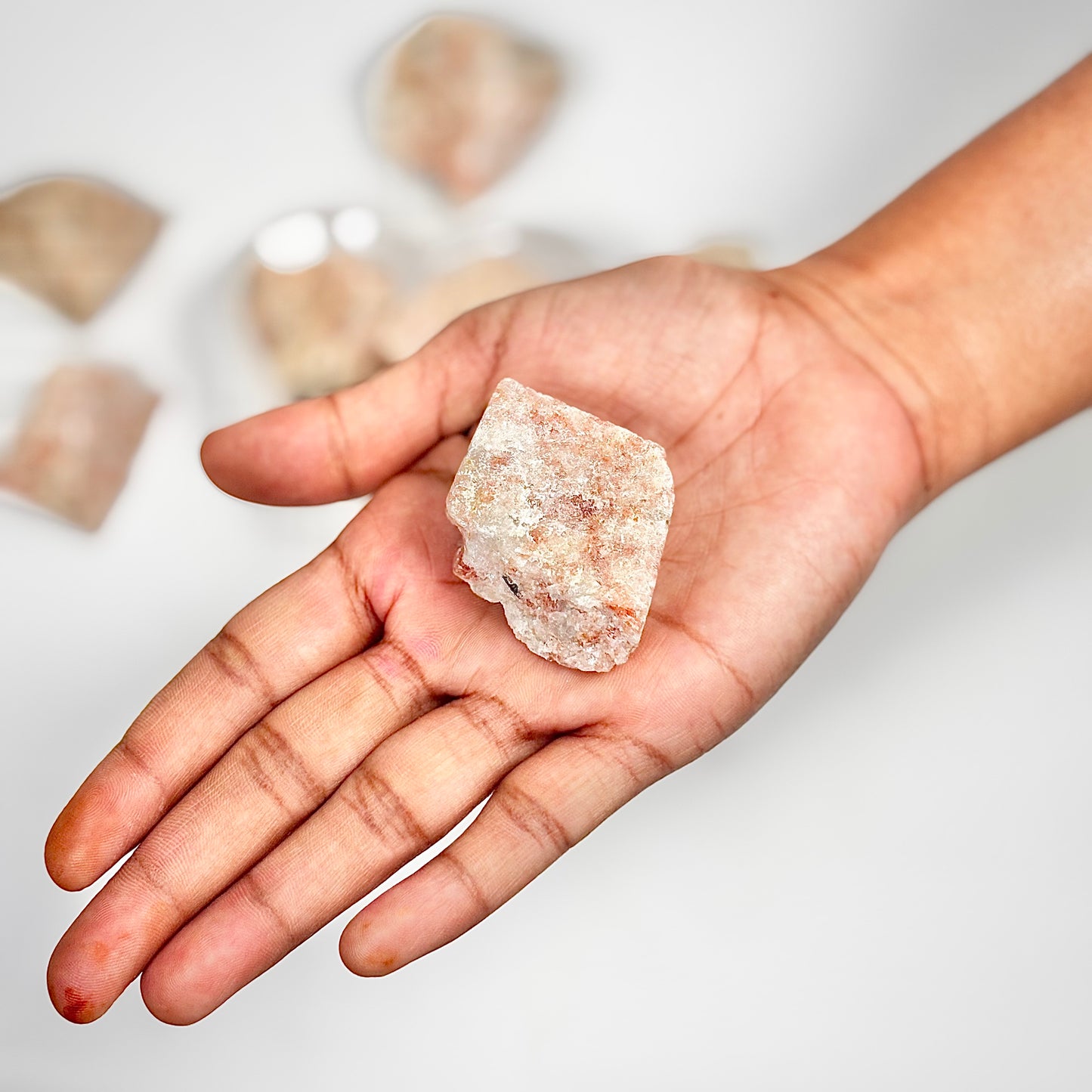 Sunstone Raw Stone | Natural Polished Stone