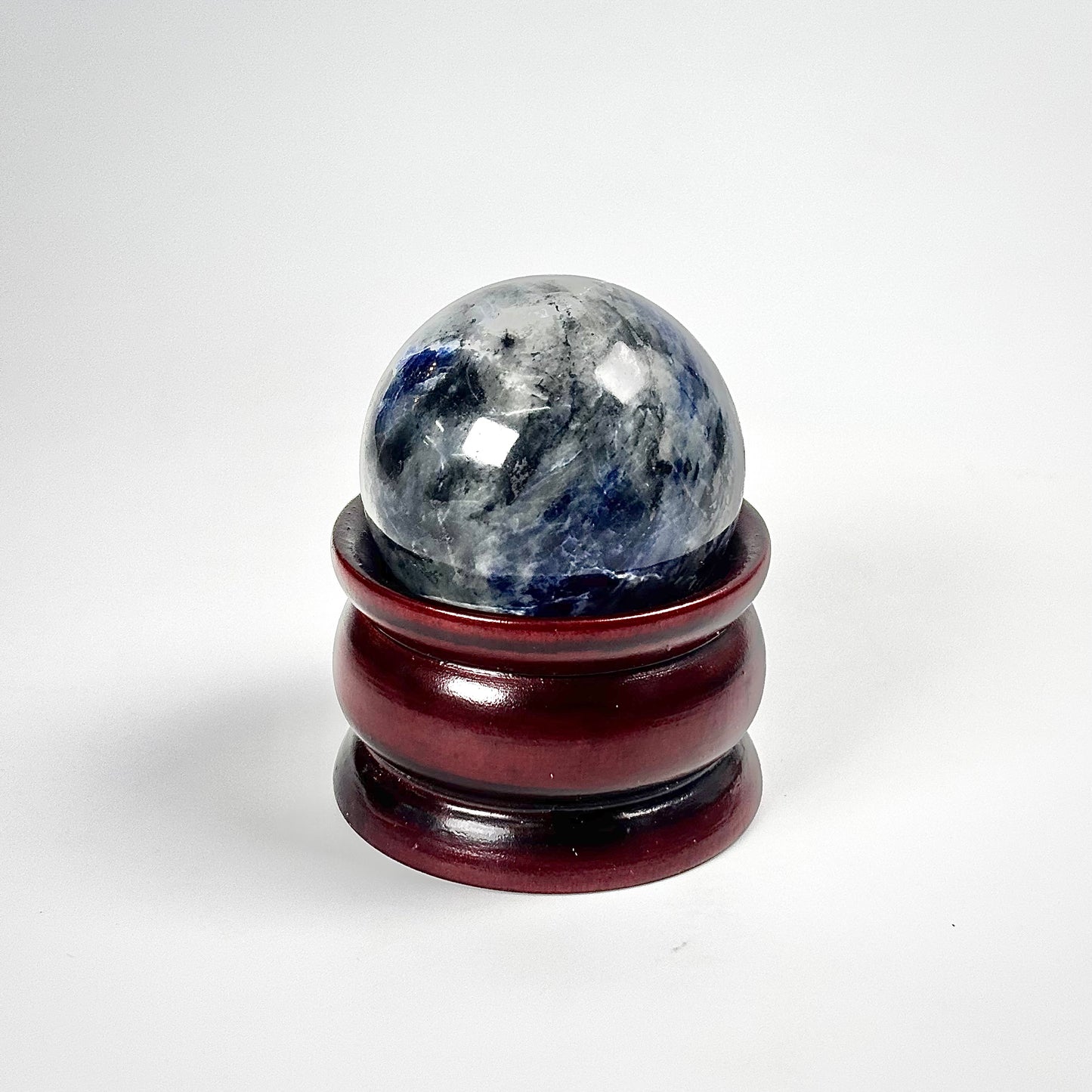 Sodalite Sphere Stone | Natural Polished Crystal