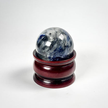 Sodalite Sphere Stone | Natural Polished Crystal