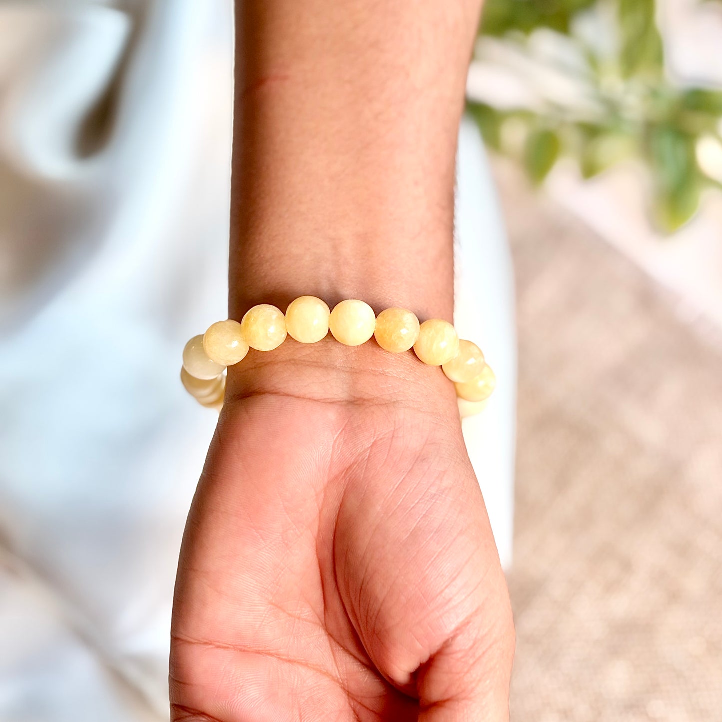 Yellow Calcite Bracelet