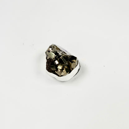 Raw Pyrite Cluster – 34g Metallic Gold Crystal for Luxury Décor