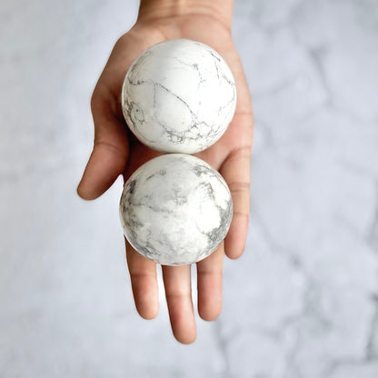 Howlite Sphere