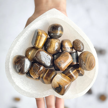 Tiger’s eye Tumble Stone