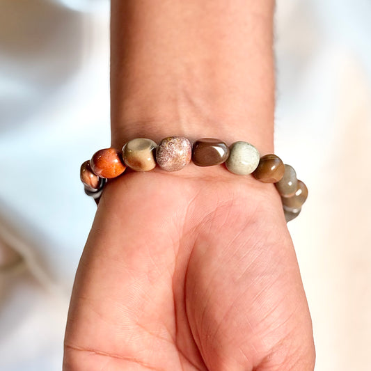 Mookaite Mini Tumble Bracelet