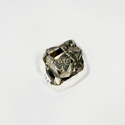 Raw Pyrite Cluster – 135g Metallic Gold Crystal for Luxury Décor