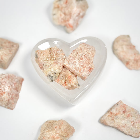 Sunstone Raw Stone | Natural Polished Stone