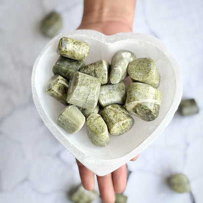 Vesuvianite Tumble Stone