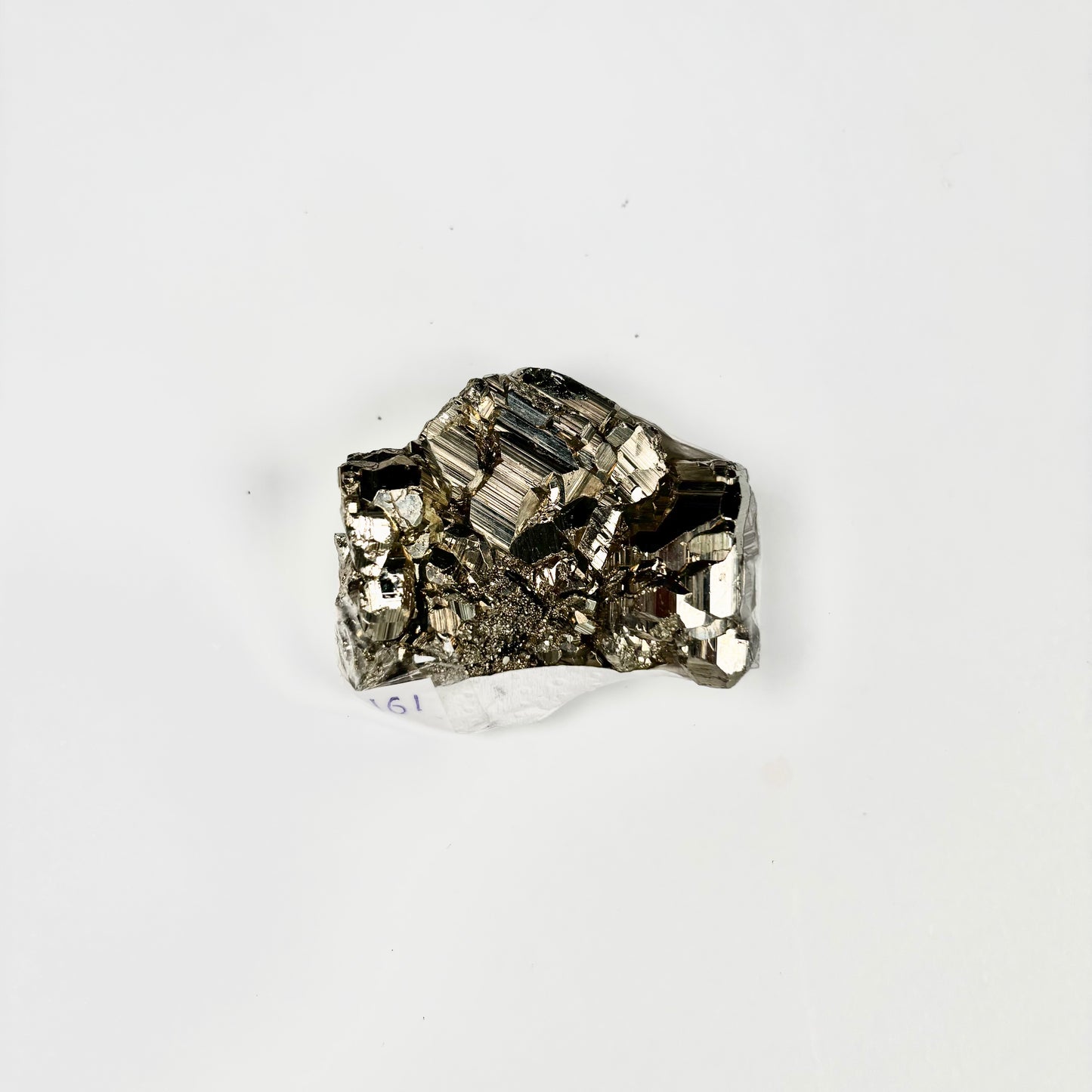 Raw Pyrite Cluster – 161g Metallic Gold Crystal for Luxury Décor