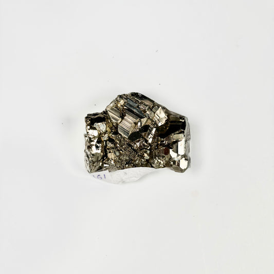 Raw Pyrite Cluster – 161g Metallic Gold Crystal for Luxury Décor