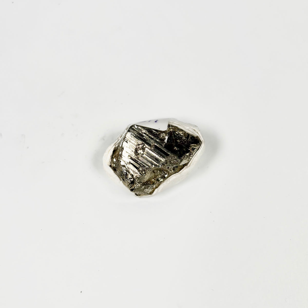 Raw Pyrite Cluster – 48g Metallic Gold Crystal for Luxury Décor