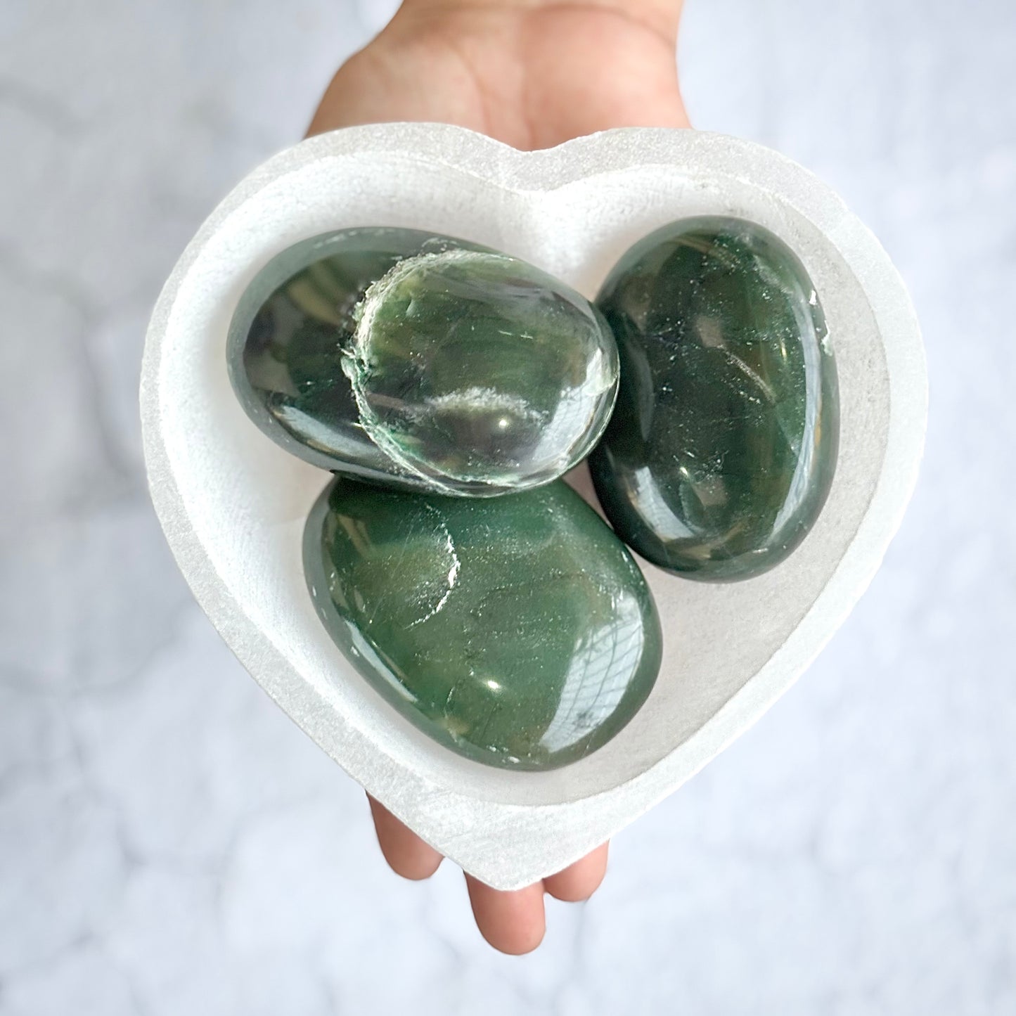 Green Jade Palm Stone