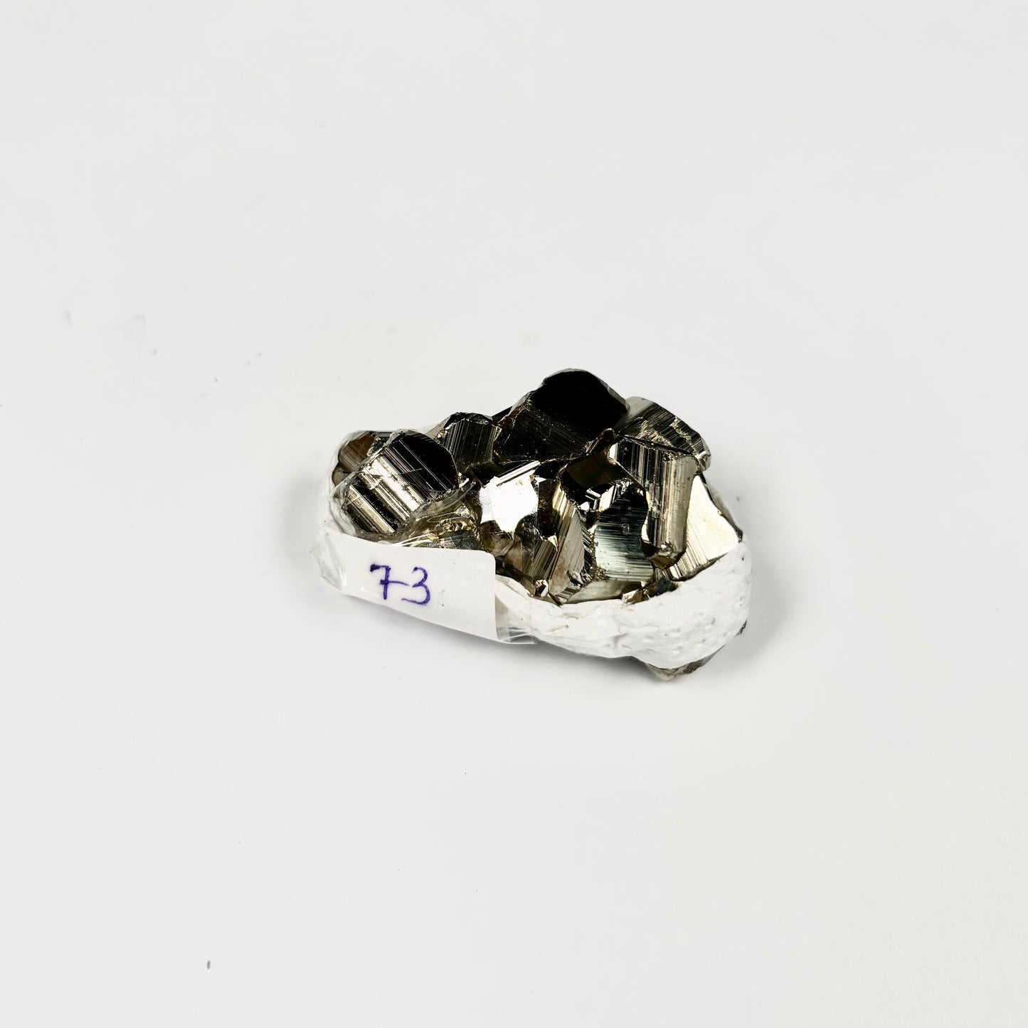 Raw Pyrite Cluster – 73g Metallic Gold Crystal for Luxury Décor