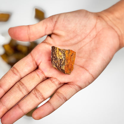 Tiger’s Eye Raw Stone | Natural Polished Stone