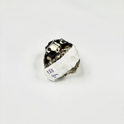 Raw Pyrite Cluster – 188g Metallic Gold Crystal for Luxury Décor