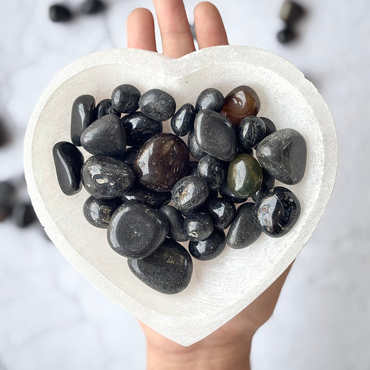 Black Agate Tumble Stone